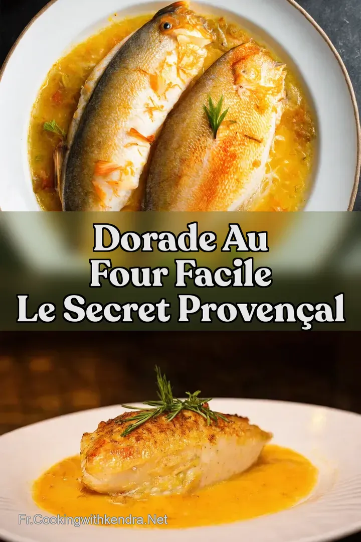 Dorade au Four Facile Le Secret Proven&ccedil;al