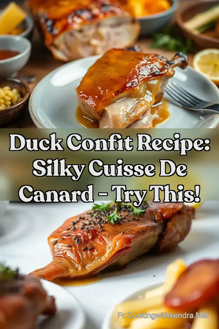 Duck Confit Recipe: Silky Cuisse de Canard - Try this!