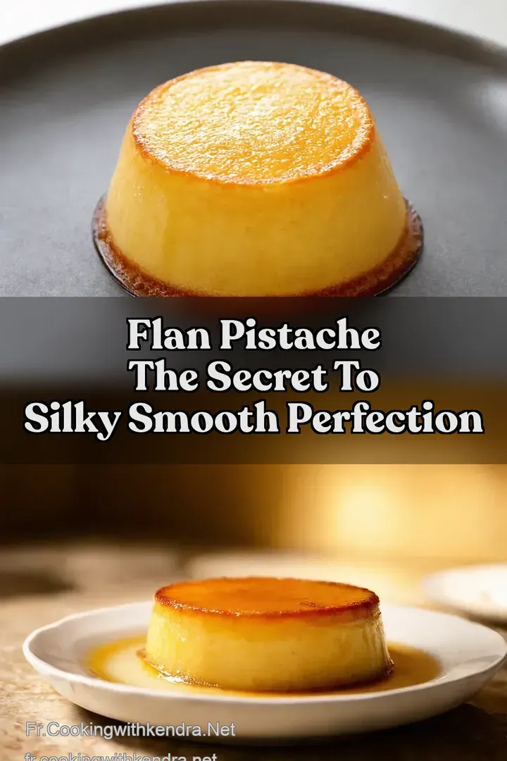 Flan Pistache The Secret To Silky Smooth Perfection