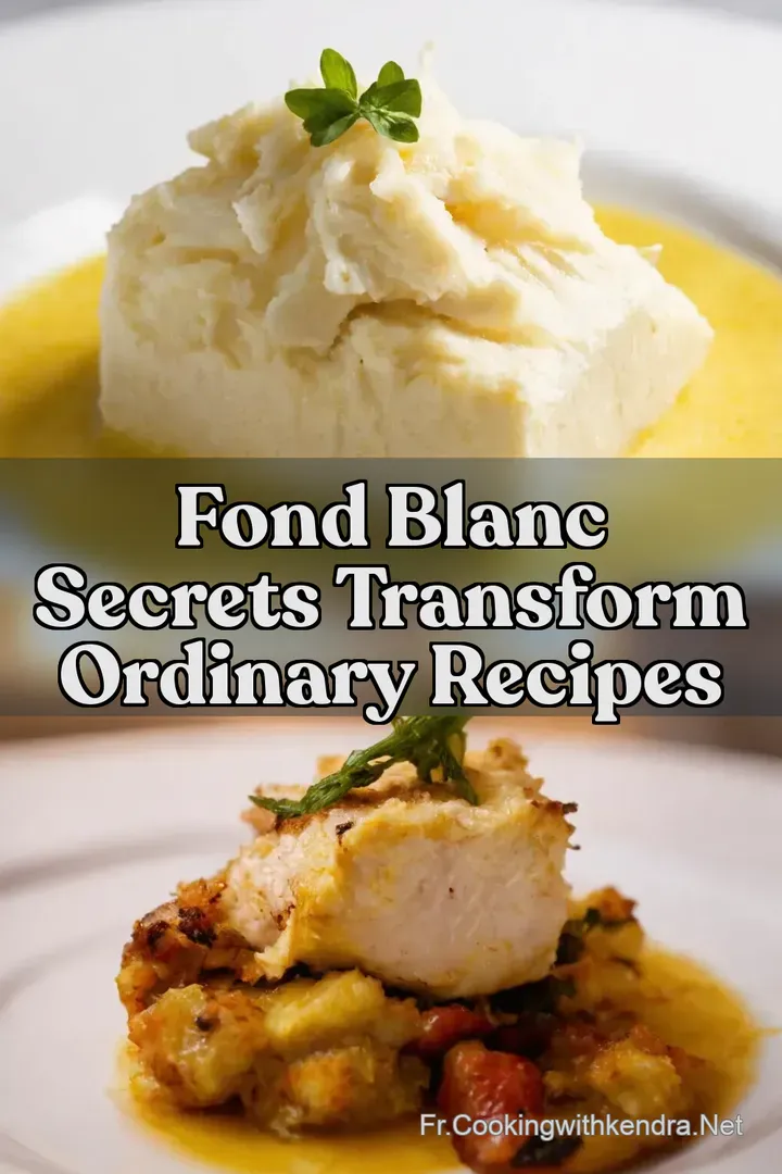Fond Blanc Secrets Transform Ordinary Recipes