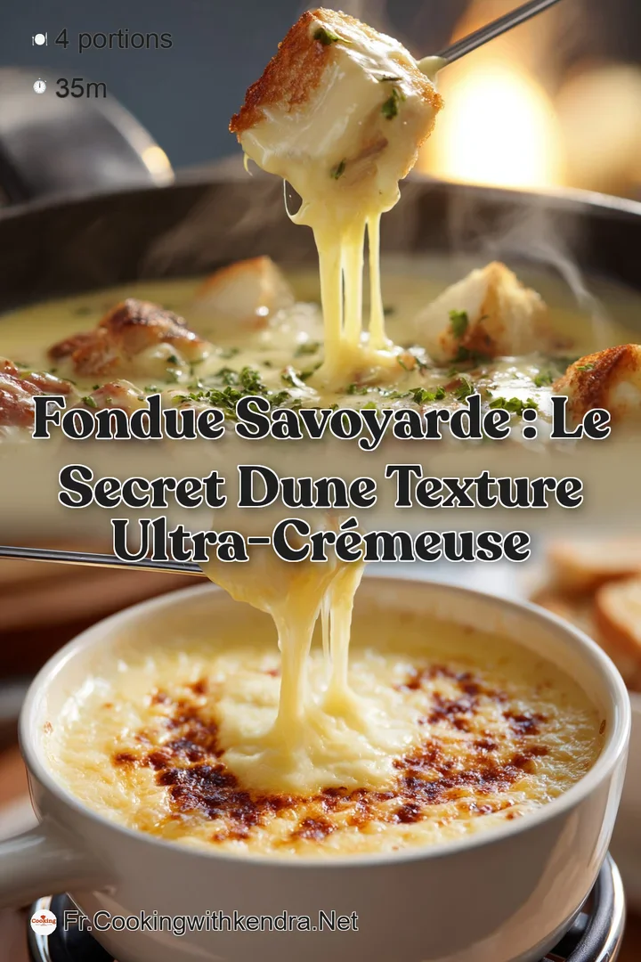 Fondue savoyarde : Le secret dune texture ultra-cr&eacute;meuse