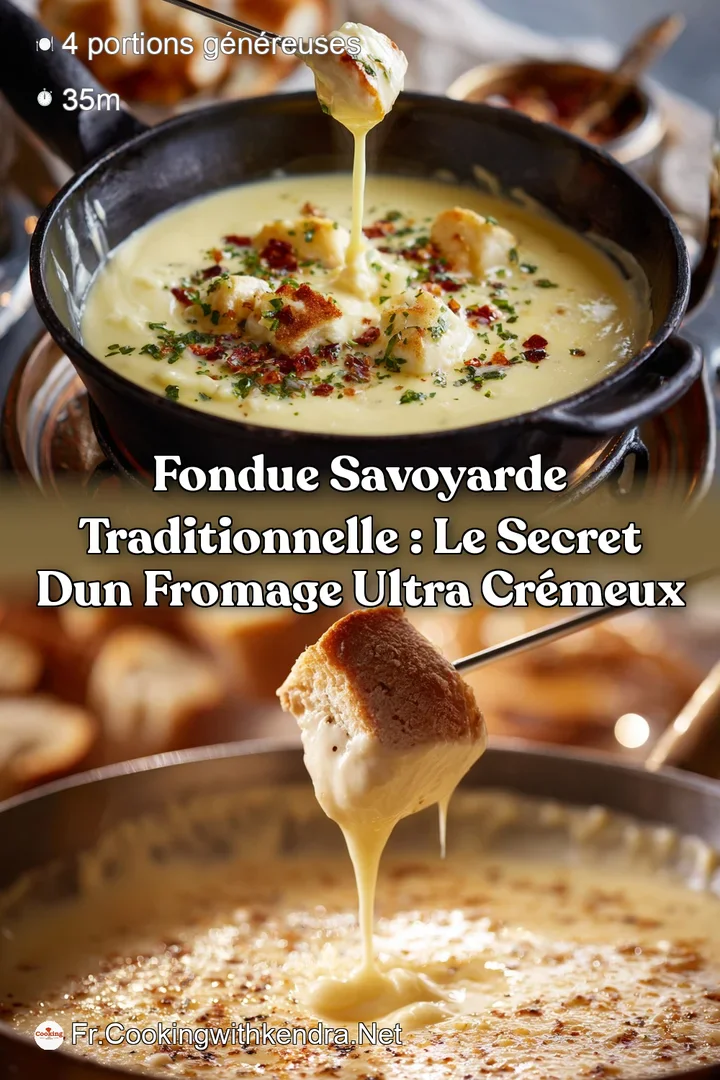 Fondue savoyarde Traditionnelle : Le Secret dun Fromage Ultra Cr&eacute;meux