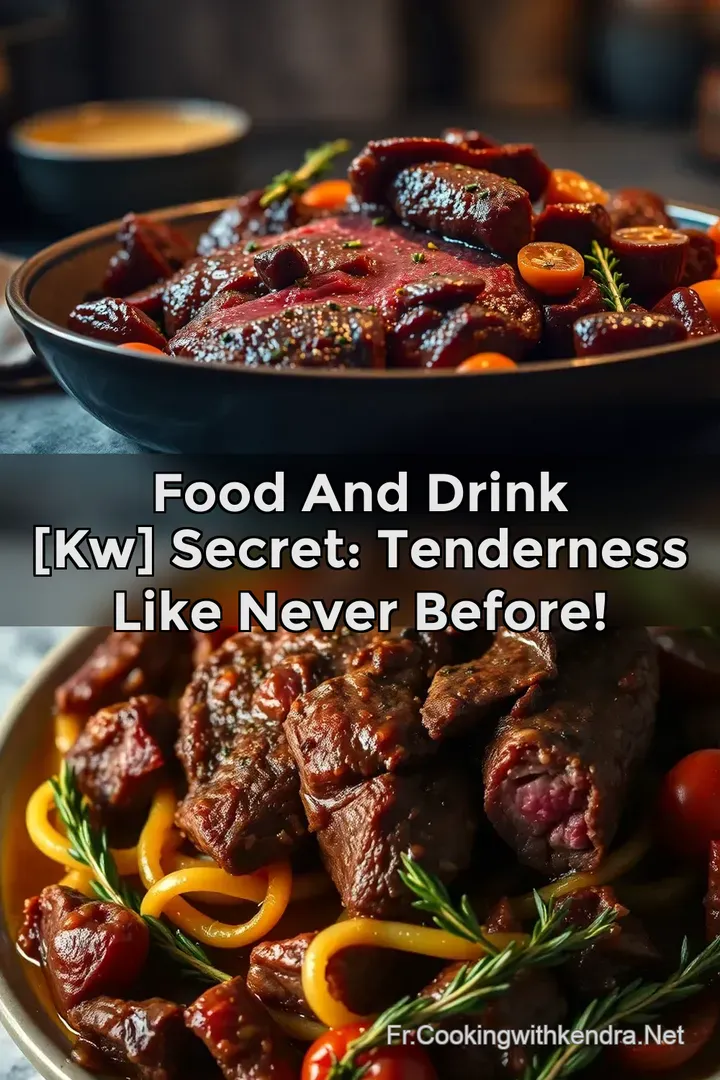 Food And Drink [kw] Secret: Tenderness Like Never Before!