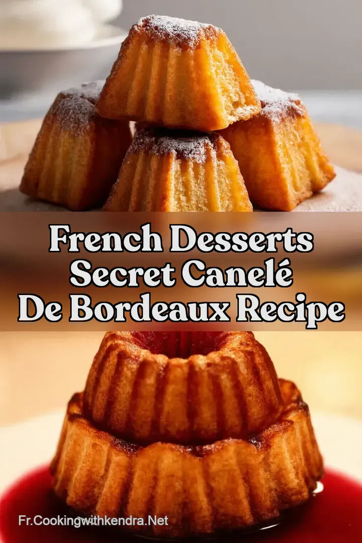 French Desserts Secret Canel&eacute; de Bordeaux Recipe