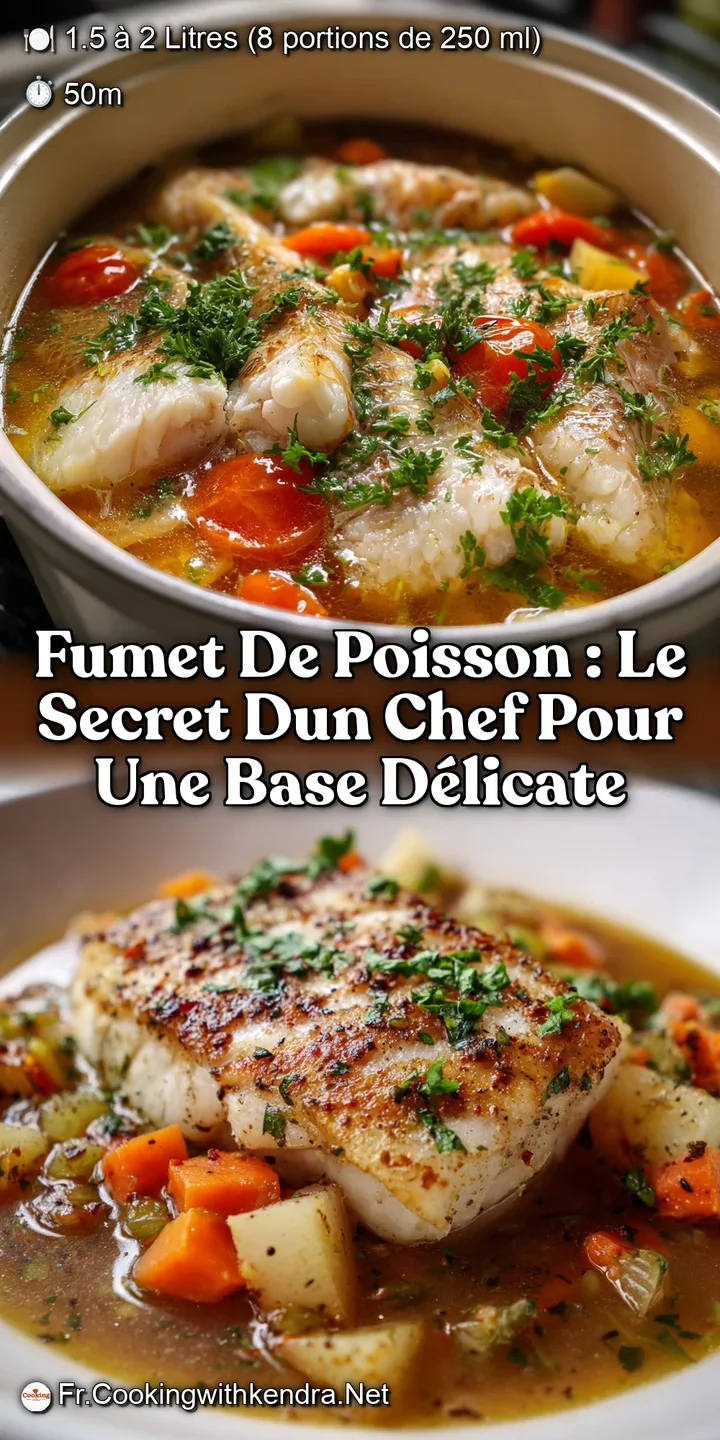 Fumet de poisson : Le Secret dun Chef pour une Base D&eacute;licate
