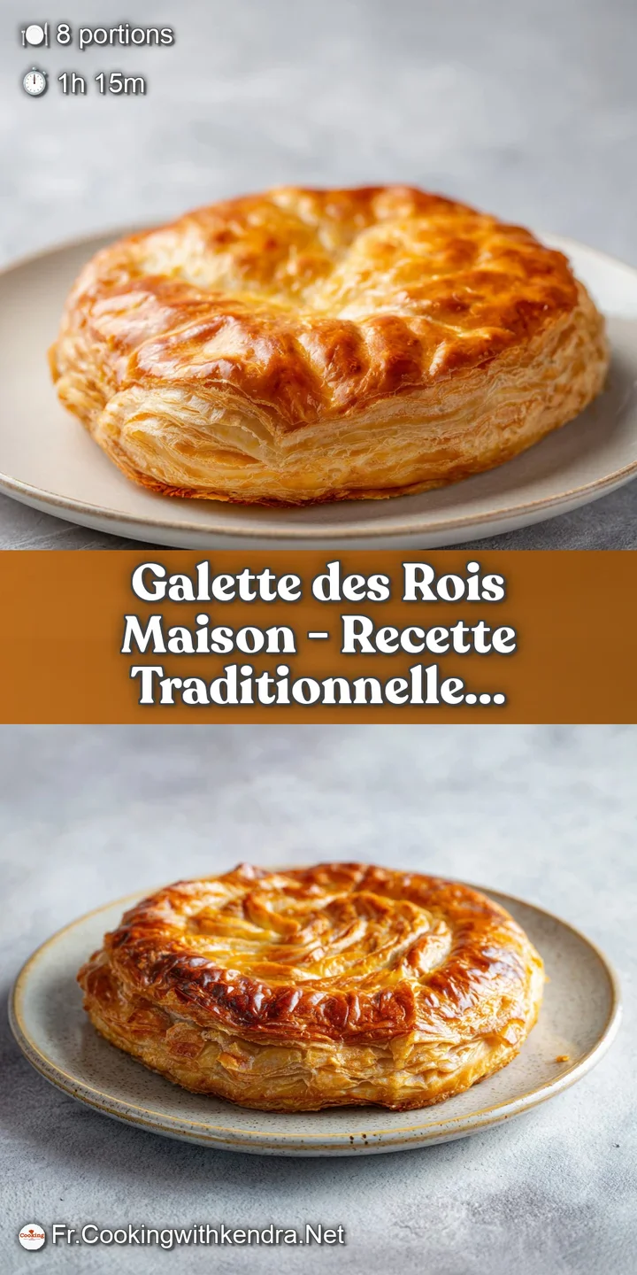 Close-up of a fork cutting into a warm, yielding frangipane filling encased in crisp, golden puff pastry layers.