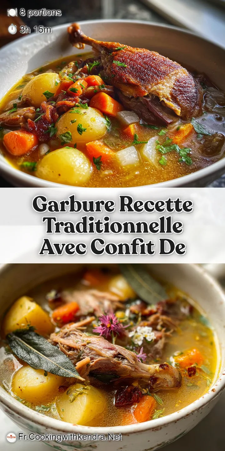 Close-up of simmered soup, showcasing glossy vegetables, glistening meat, and a rich, savory broth. Visual depth & textures.