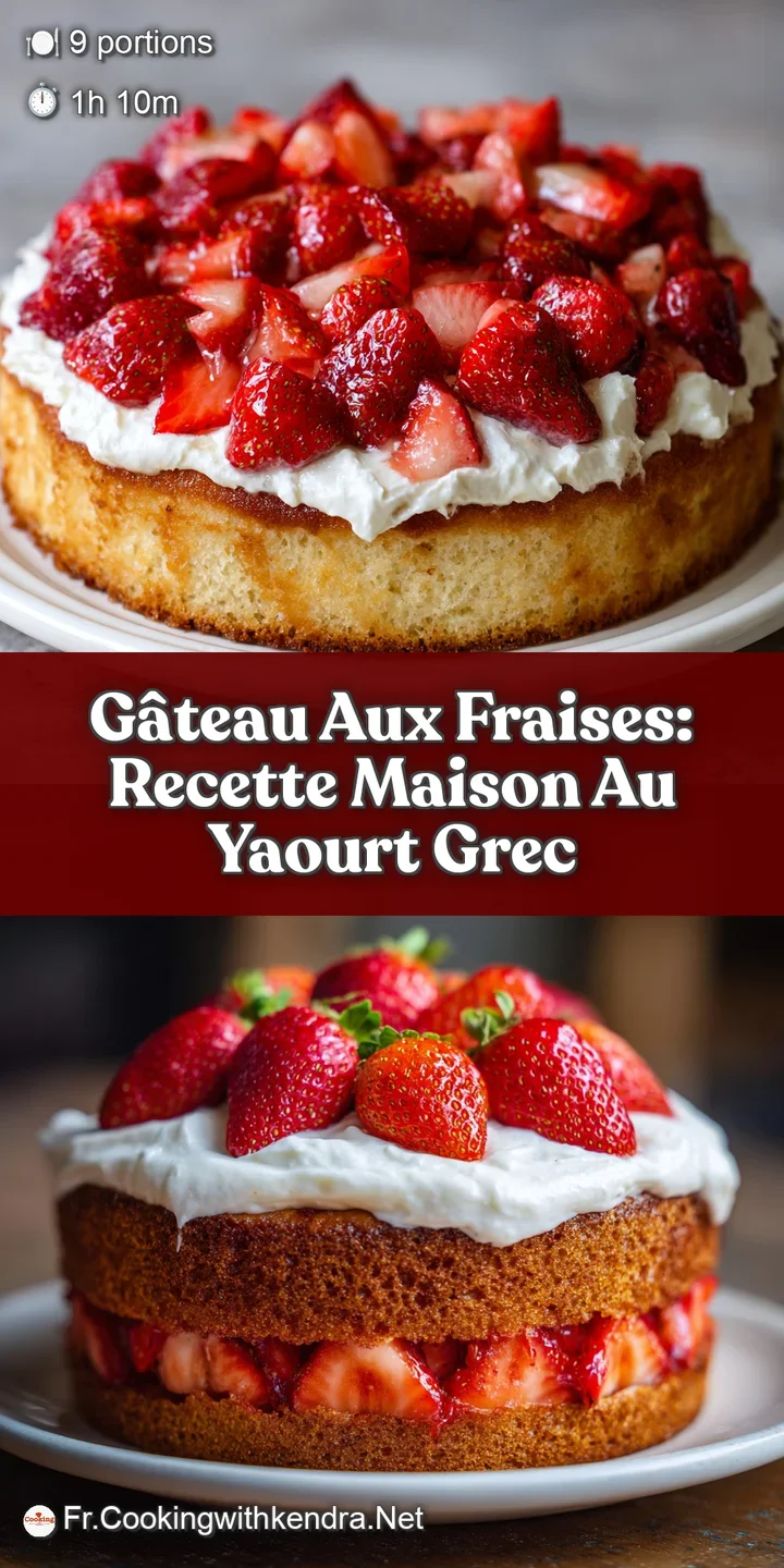 Close-up of strawberry cake. The juicy red strawberries contrast with the light, airy texture of the cream filling.