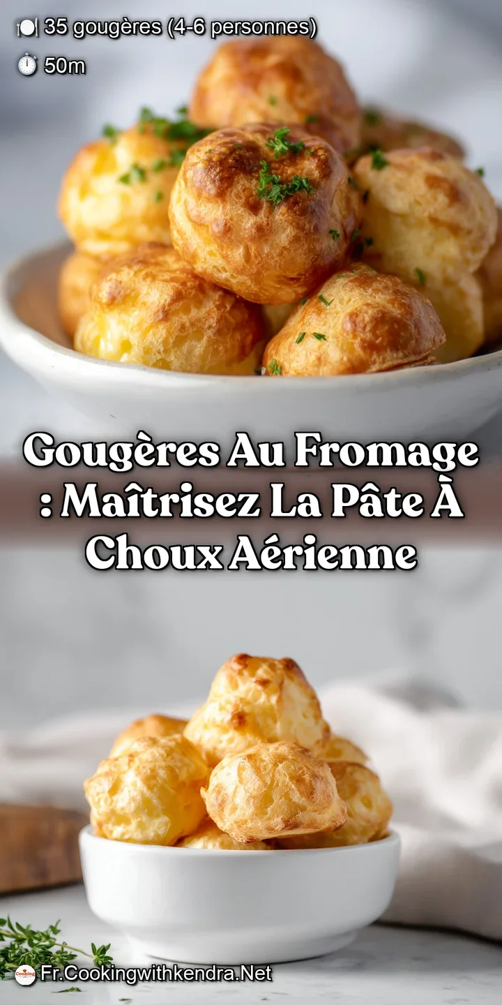 Goug&egrave;res au fromage : Ma&icirc;trisez la P&acirc;te &agrave; Choux A&eacute;rienne