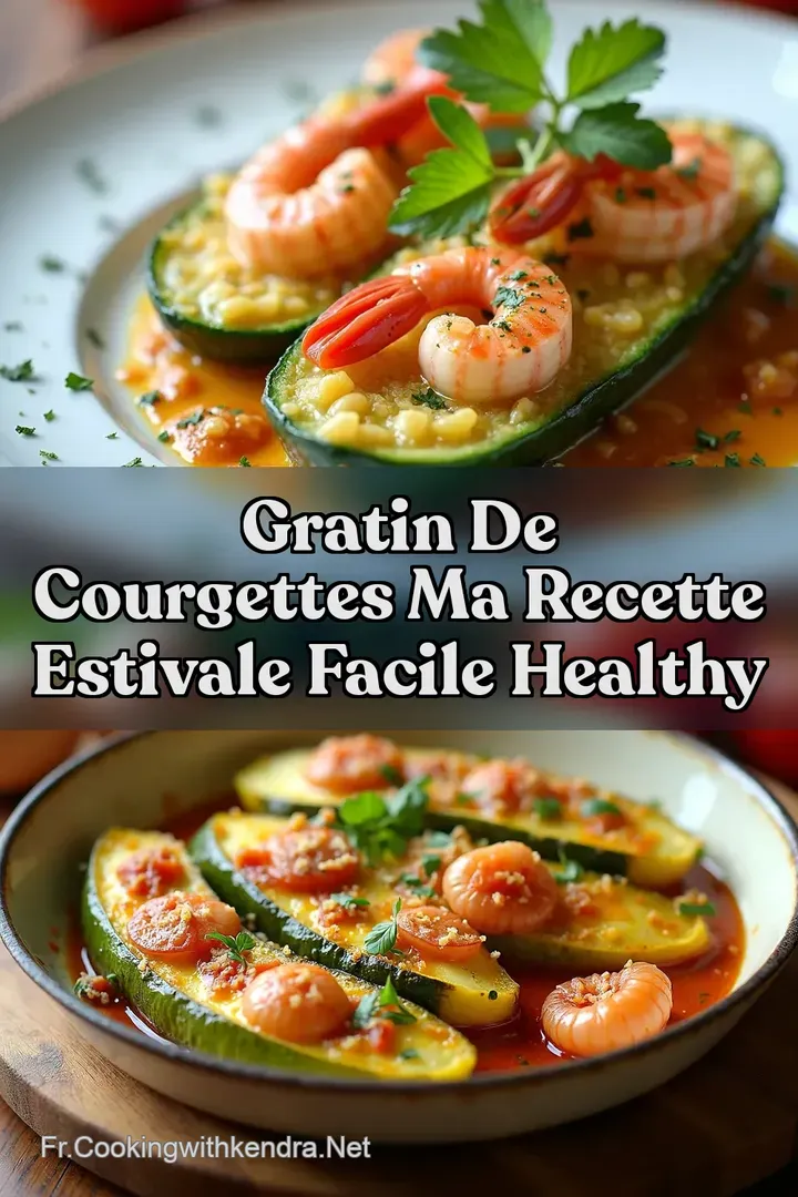 Gratin de courgettes Ma recette estivale facile healthy