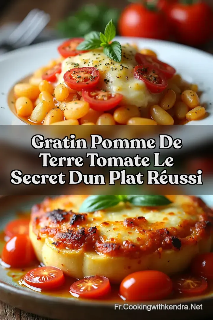 Gratin Pomme De Terre Tomate Le Secret dun Plat R&eacute;ussi