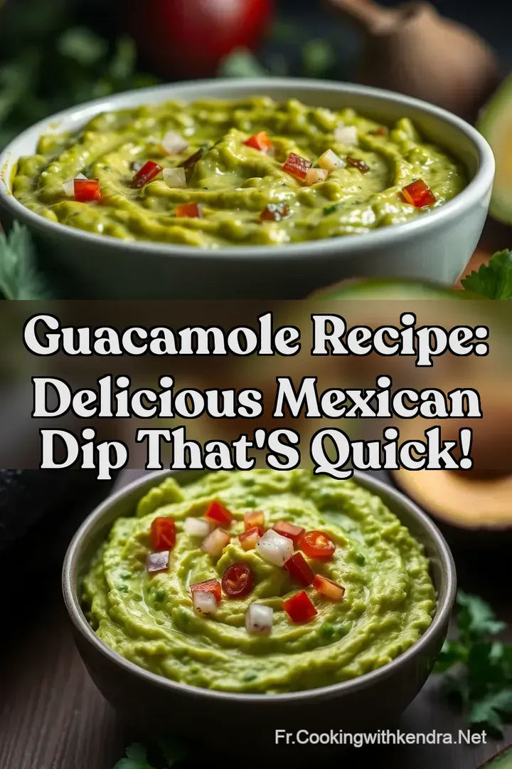 Guacamole Recipe: Delicious Mexican Dip That s Quick!