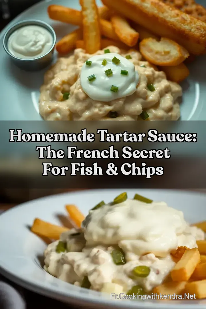 Homemade Tartar Sauce: The French Secret for Fish & Chips