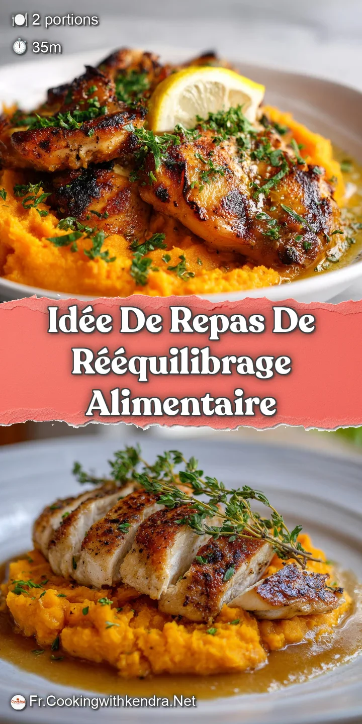 Close-up of glistening chicken and perfectly charred vegetables. Steam rises, hinting at savory flavors and a satisfying w...