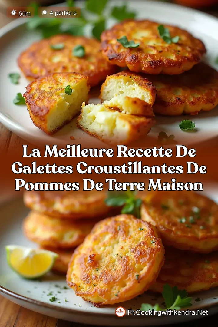 La Meilleure Recette de Galettes Croustillantes de Pommes de Terre Maison