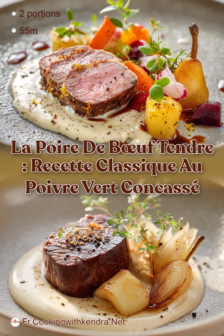 La Poire de B&oelig;uf Tendre : Recette Classique au Poivre Vert Concass&eacute;