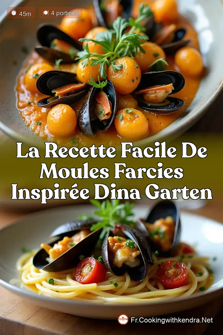 La Recette Facile de Moules Farcies Inspir&eacute;e dIna Garten