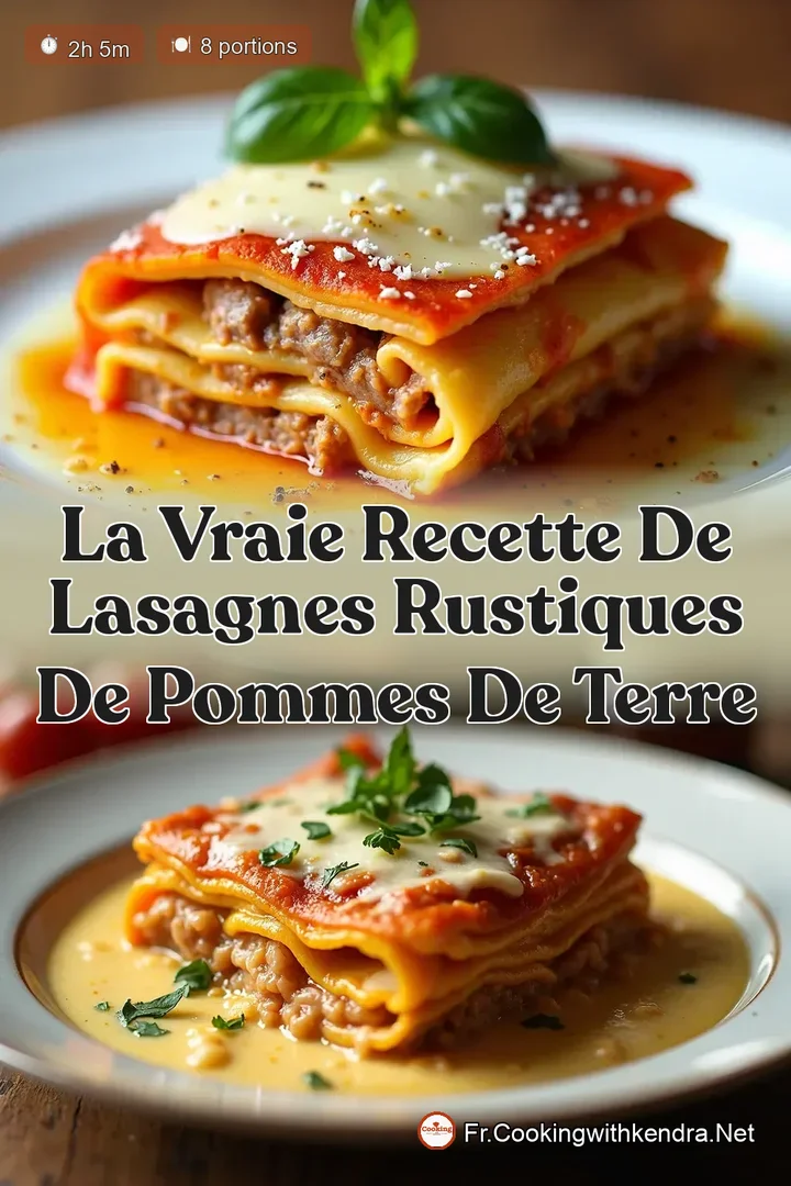 La Vraie Recette de Lasagnes Rustiques de Pommes de Terre