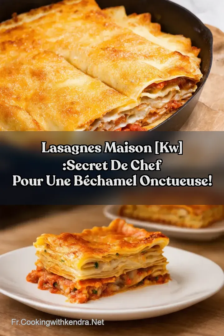 Lasagnes Maison [kw] :Secret de Chef pour une B&eacute;chamel Onctueuse!
