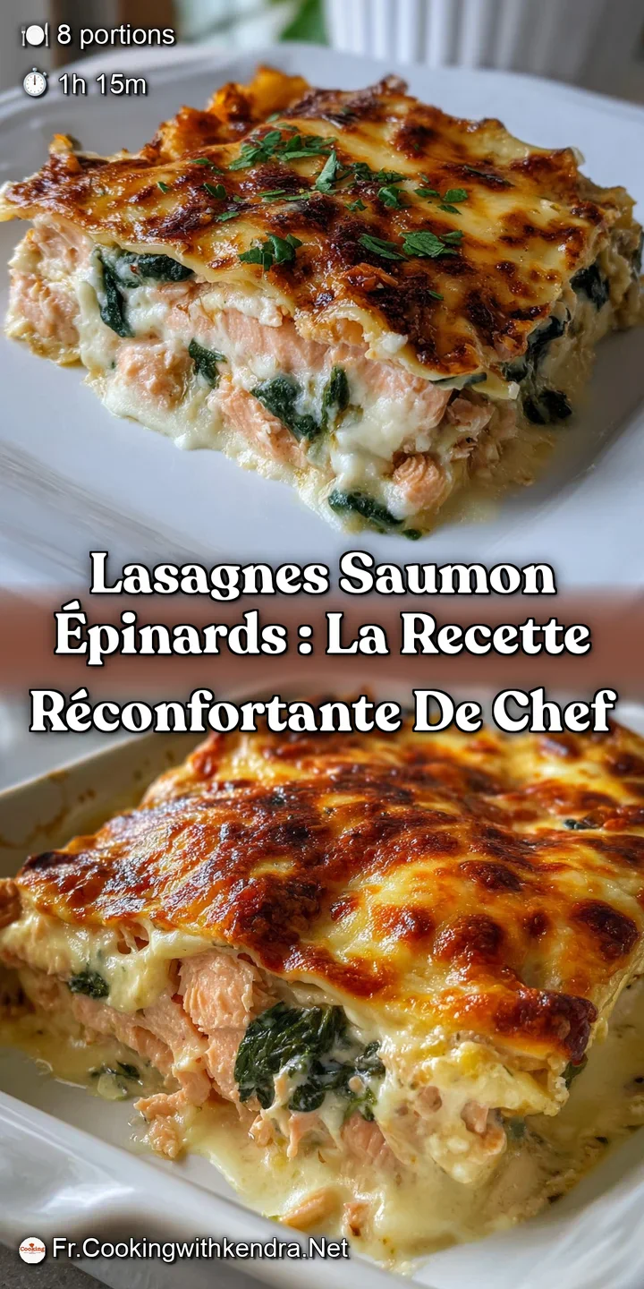 Lasagnes saumon &eacute;pinards : La recette r&eacute;confortante de chef