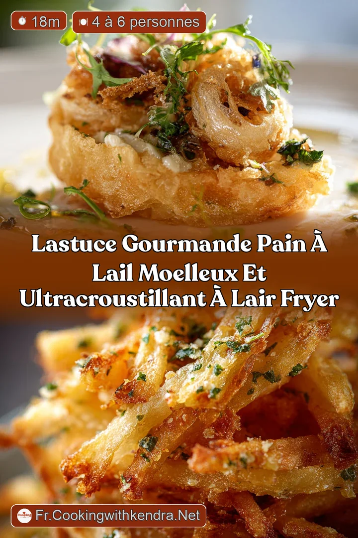 LAstuce Gourmande Pain &agrave; lAil Moelleux et UltraCroustillant &agrave; lAir Fryer