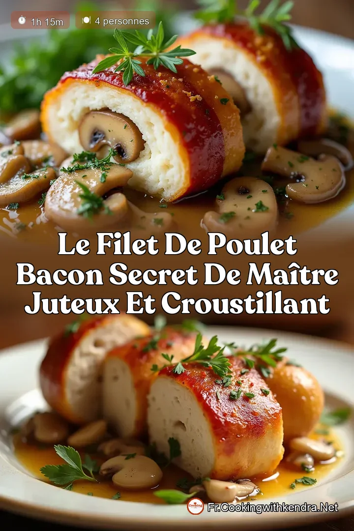 Le Filet de Poulet Bacon Secret de Ma&icirc;tre Juteux et Croustillant