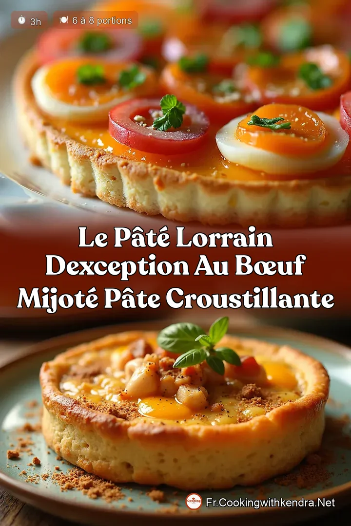 Le P&acirc;t&eacute; Lorrain dException au B&oelig;uf Mijot&eacute; P&acirc;te Croustillante