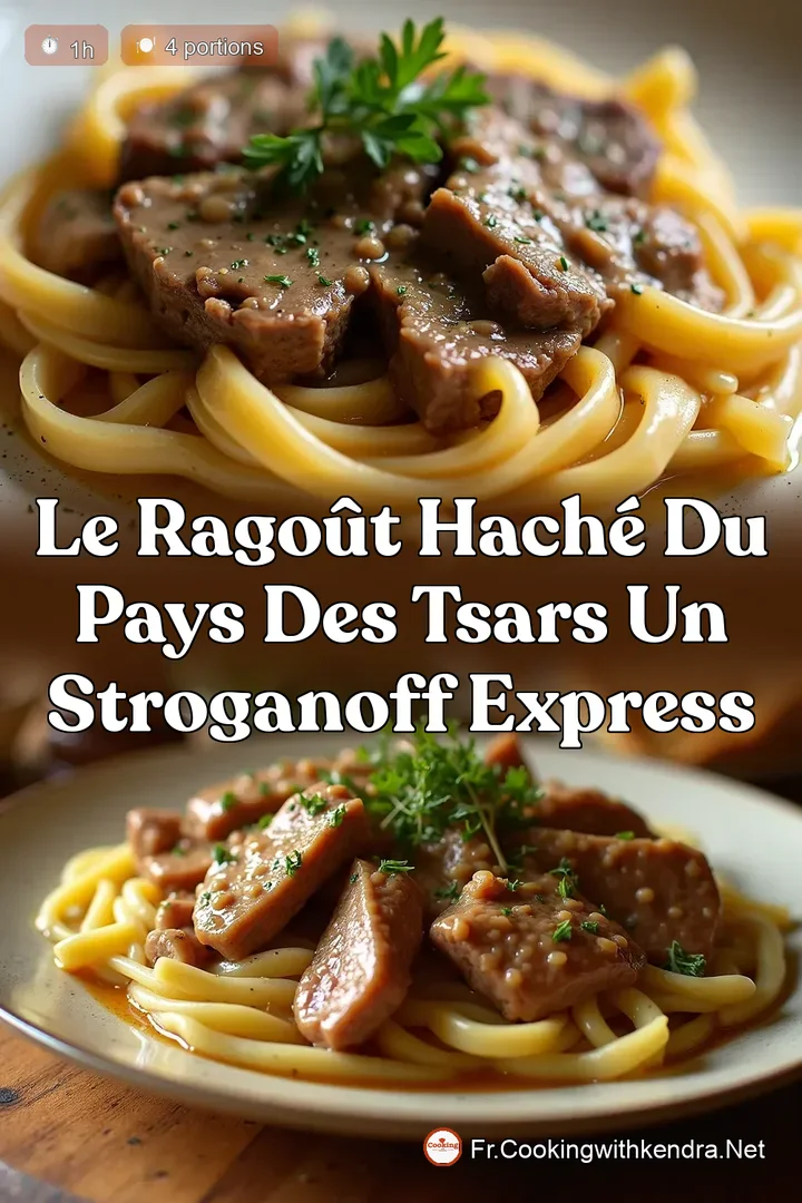 Le Rago&ucirc;t Hach&eacute; du Pays des Tsars Un Stroganoff Express