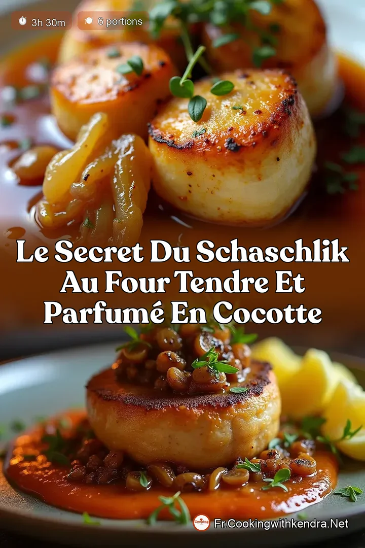 Le Secret du Schaschlik au Four Tendre et Parfum&eacute; en Cocotte