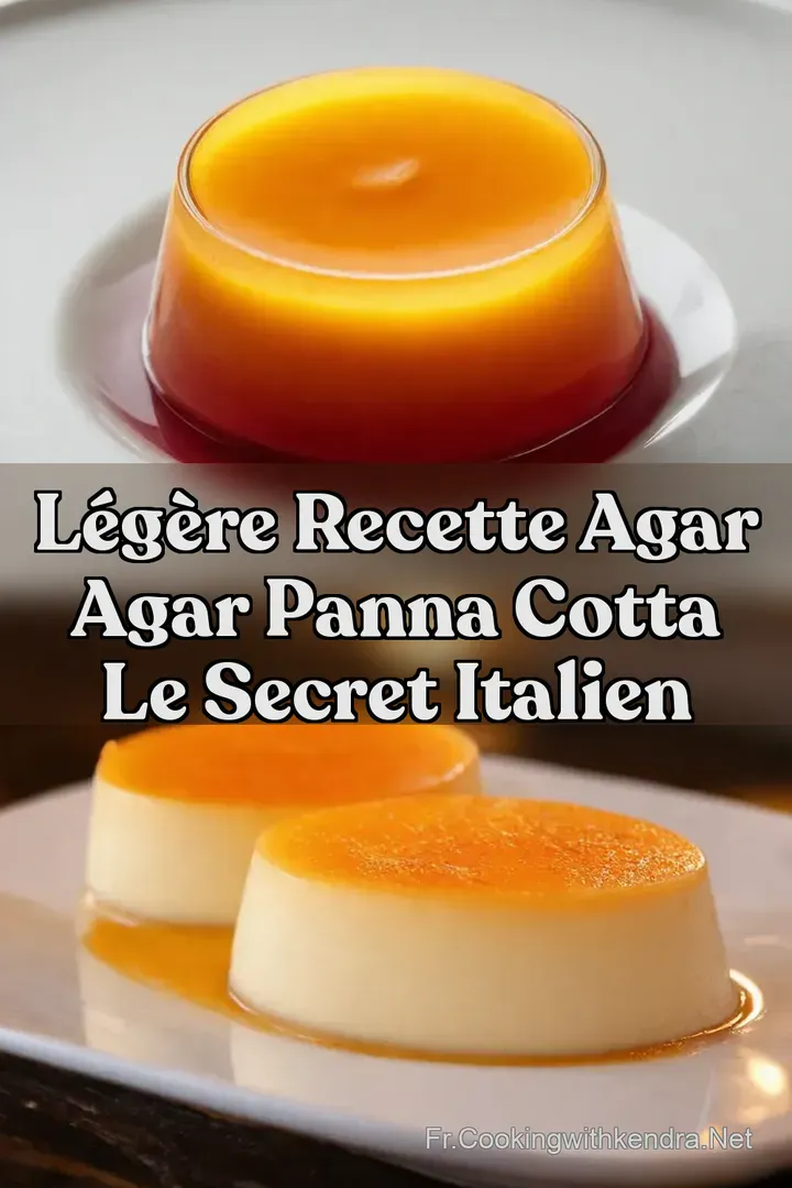 L&eacute;g&egrave;re Recette Agar Agar Panna Cotta Le Secret Italien