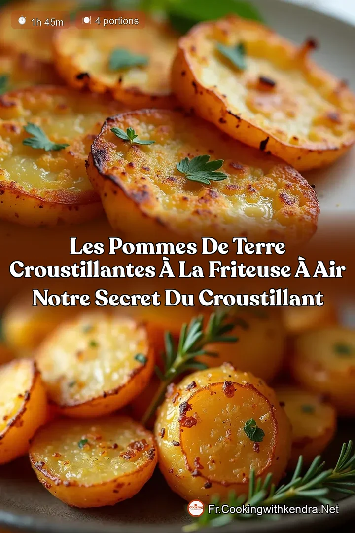 Les Pommes de Terre Croustillantes &agrave; la Friteuse &agrave; Air Notre Secret du Croustillant