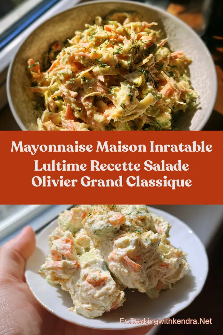 Mayonnaise Maison Inratable LUltime Recette Salade Olivier Grand Classique