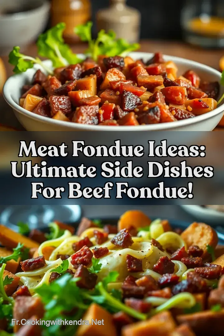 Meat Fondue Ideas: Ultimate Side Dishes for Beef Fondue!