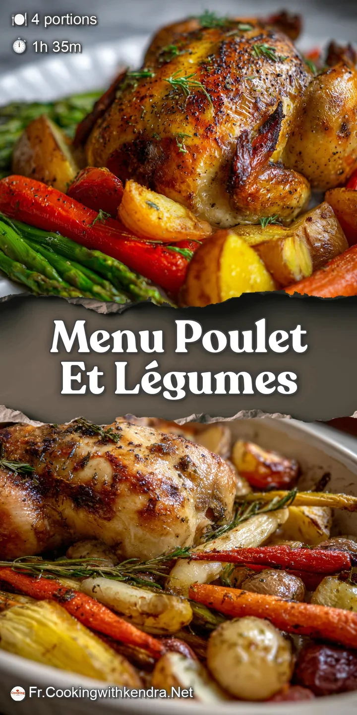 Close-up of crispy, golden chicken skin and vibrant vegetables, glistening with savory juices. A tempting, delicious meal.