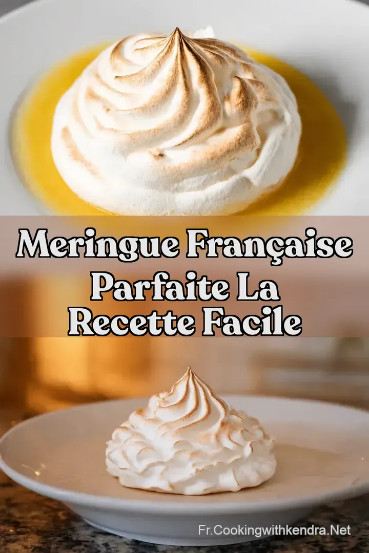 Meringue Fran&ccedil;aise Parfaite La Recette Facile