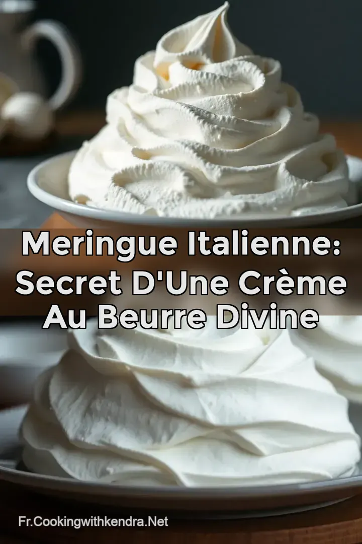Meringue Italienne: Secret d une Cr&egrave;me au Beurre Divine