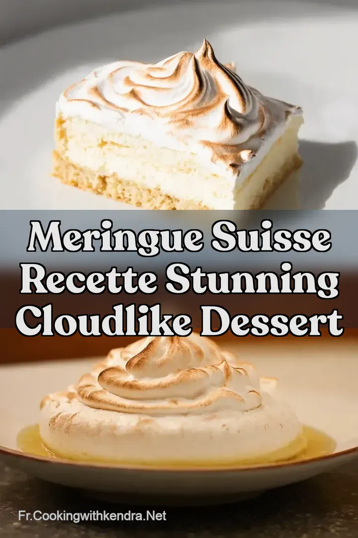 Meringue Suisse Recette Stunning CloudLike Dessert