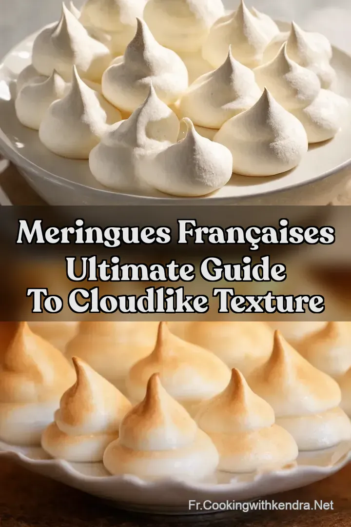 Meringues Fran&ccedil;aises Ultimate Guide to CloudLike Texture