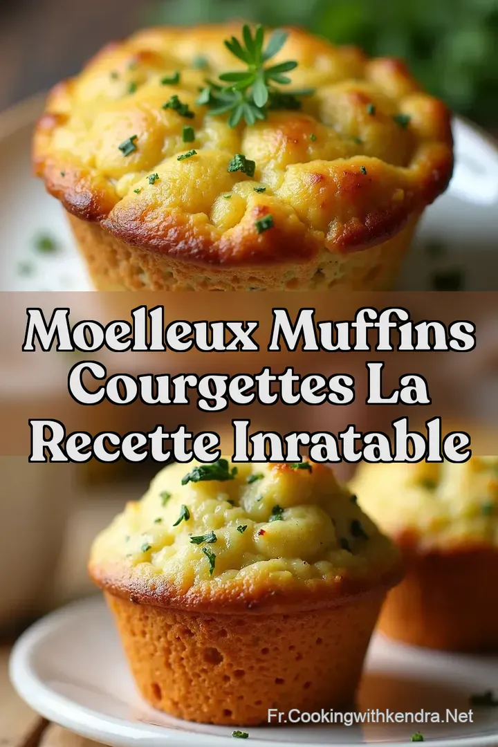 Moelleux Muffins Courgettes La Recette Inratable