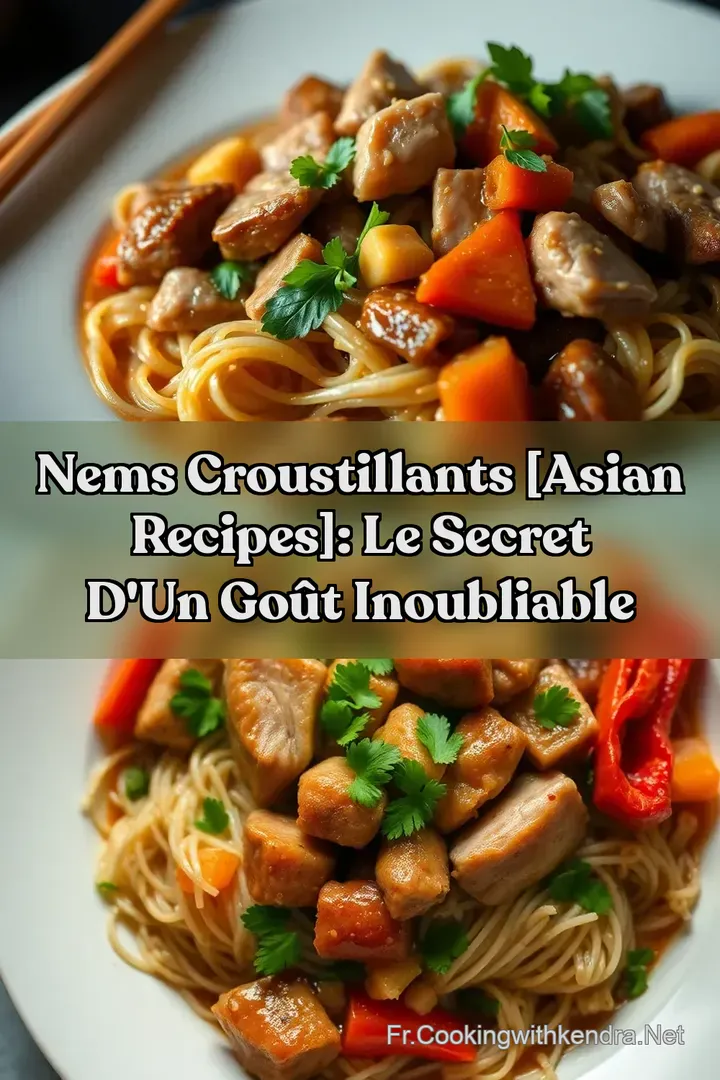 Nems Croustillants [Asian Recipes]: Le Secret d un Go&ucirc;t Inoubliable