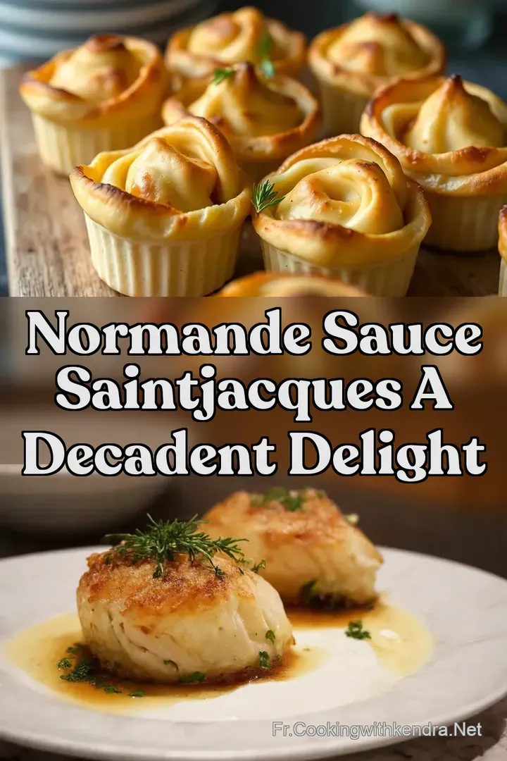 Normande Sauce SaintJacques A Decadent Delight