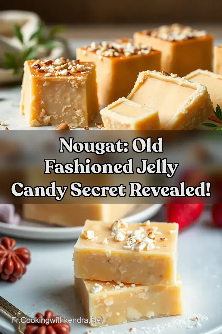 Nougat: Old Fashioned Jelly Candy Secret Revealed!