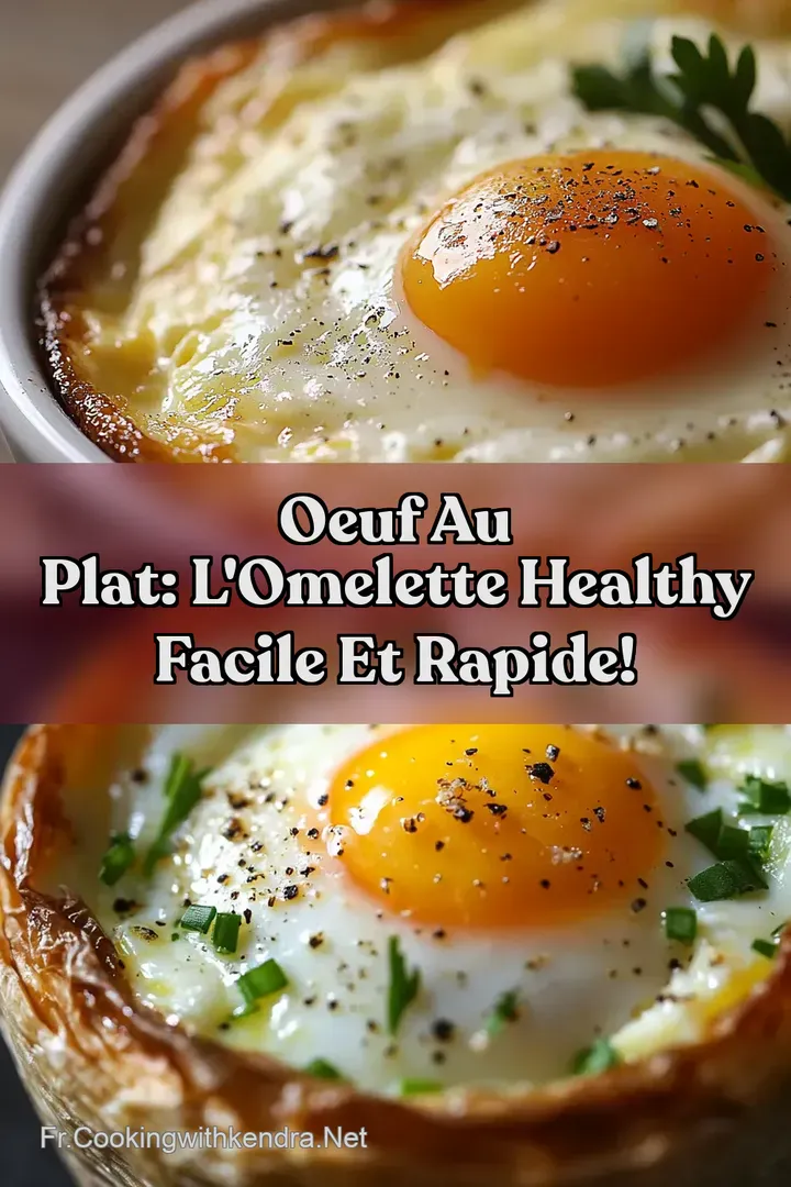 Oeuf au Plat: L Omelette Healthy Facile et Rapide!