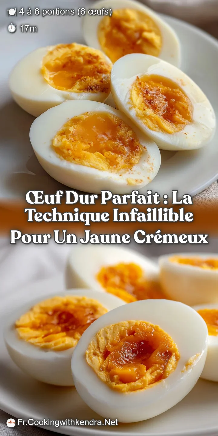 &OElig;uf dur Parfait : La technique infaillible pour un jaune cr&eacute;meux