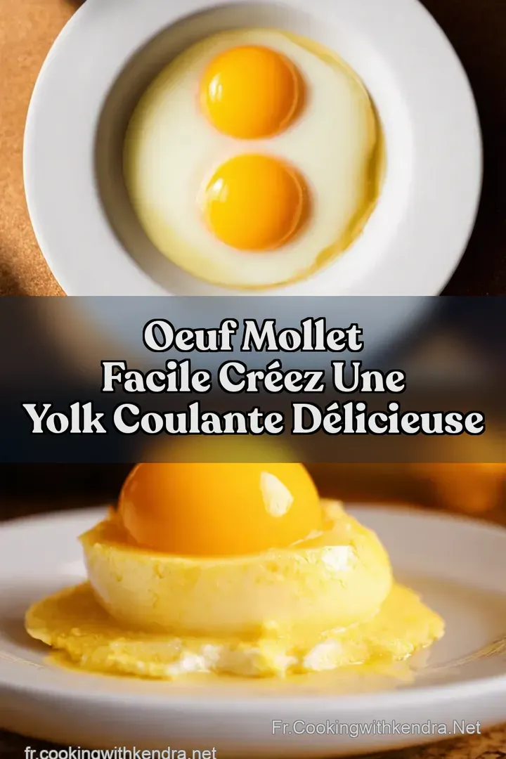 Oeuf Mollet Facile Cr&eacute;ez une Yolk Coulante D&Eacute;LICIEUSE