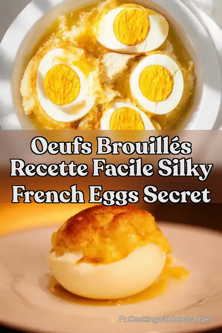 Oeufs Brouill&eacute;s Recette Facile Silky French Eggs Secret