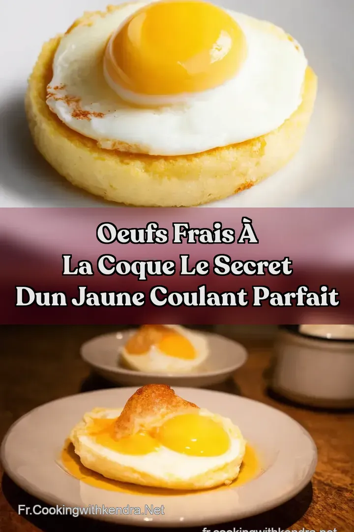 Oeufs Frais &agrave; la Coque Le Secret dun Jaune Coulant Parfait
