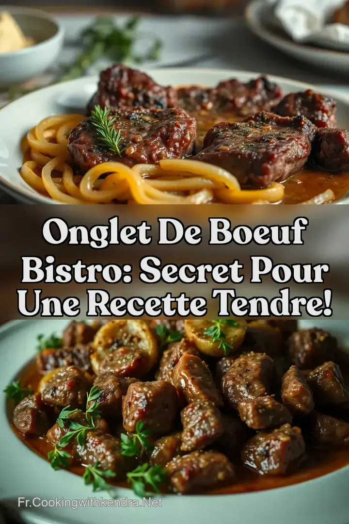 Onglet De Boeuf Bistro: Secret Pour Une Recette Tendre!