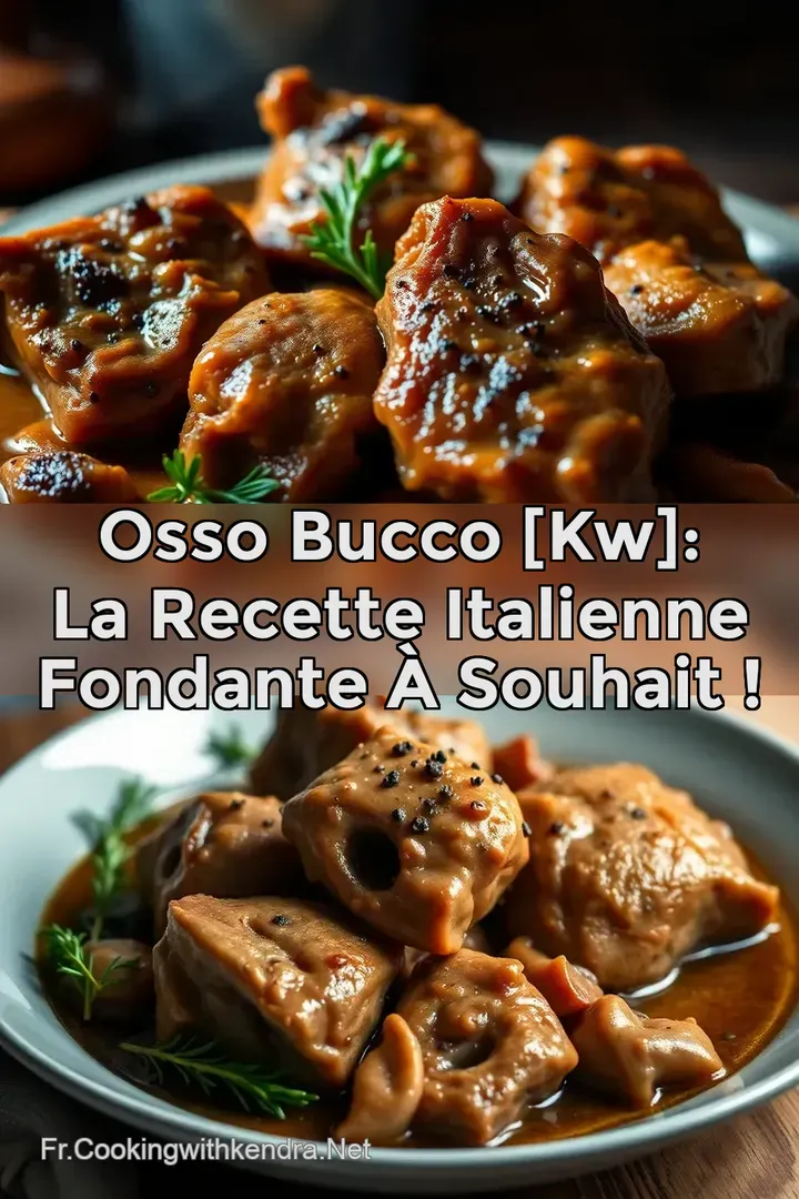 Osso Bucco [kw]: La Recette Italienne Fondante &agrave; souhait !