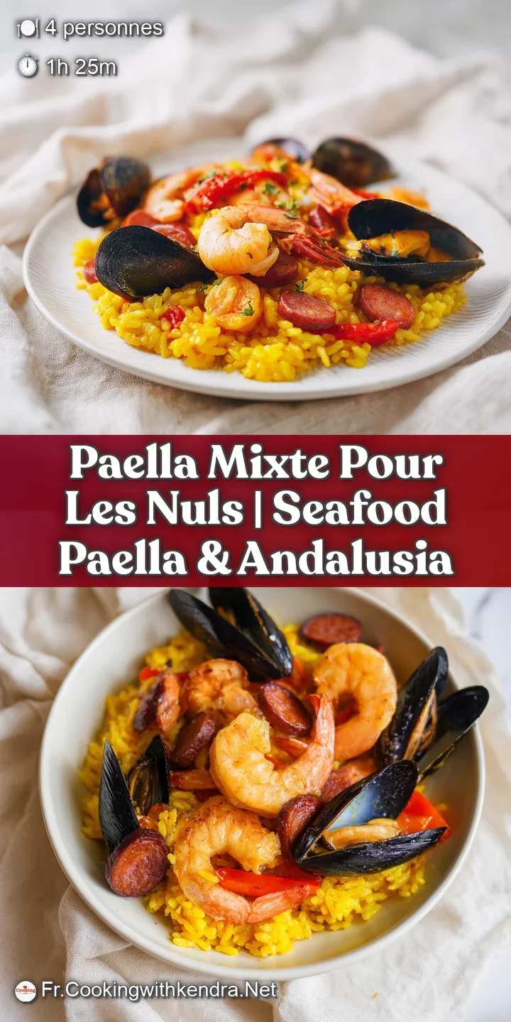 Gros plan sur des grains de riz jaunes et fondants, entour&eacute;s de crevettes juteuses et de morceaux de poulet grill&eacute;.